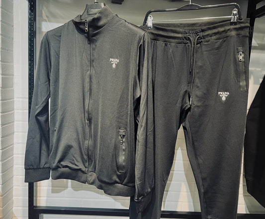 Prada Black Tracksuit