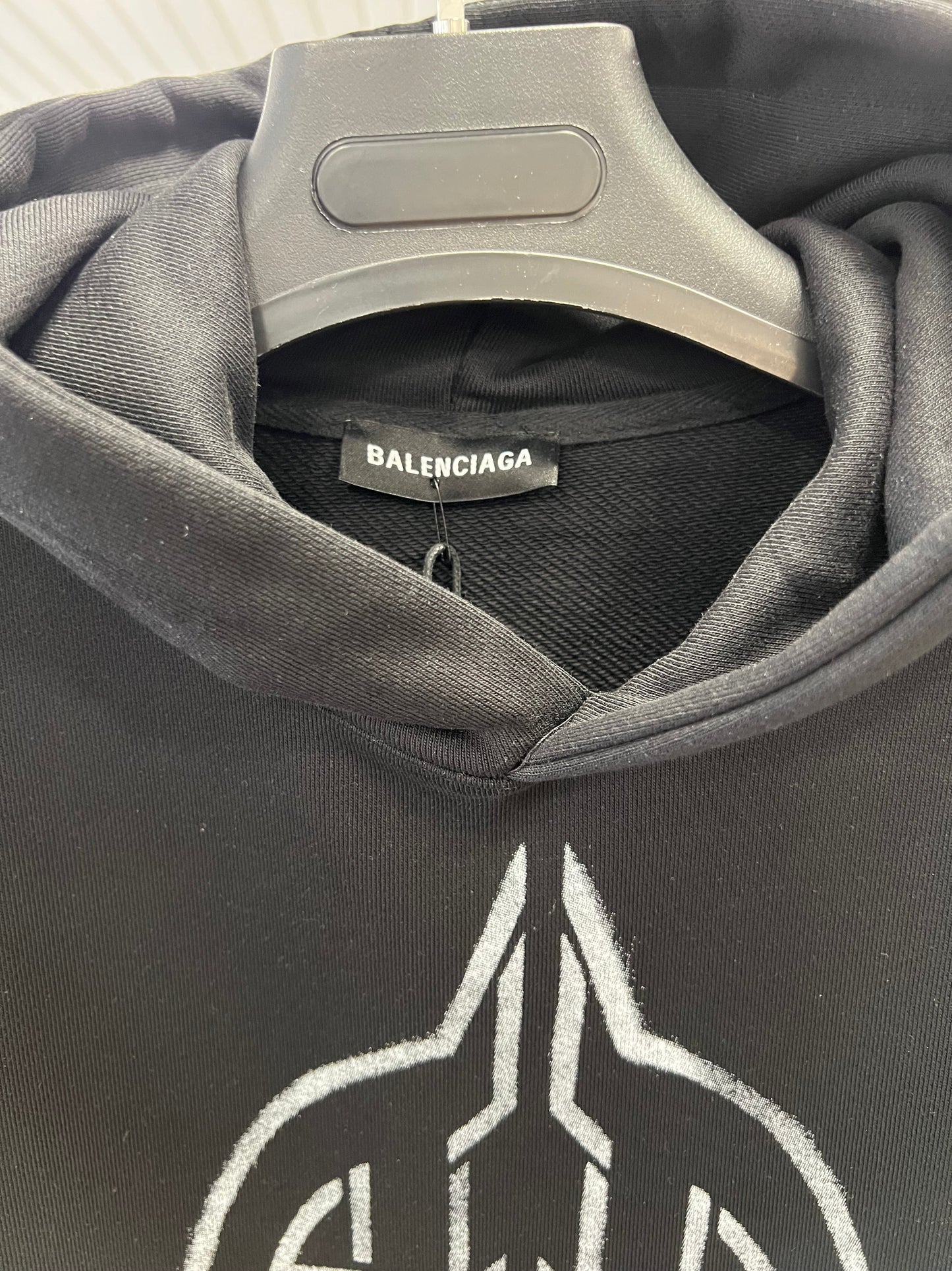 Balenciaga Black Hoodie SKU-1