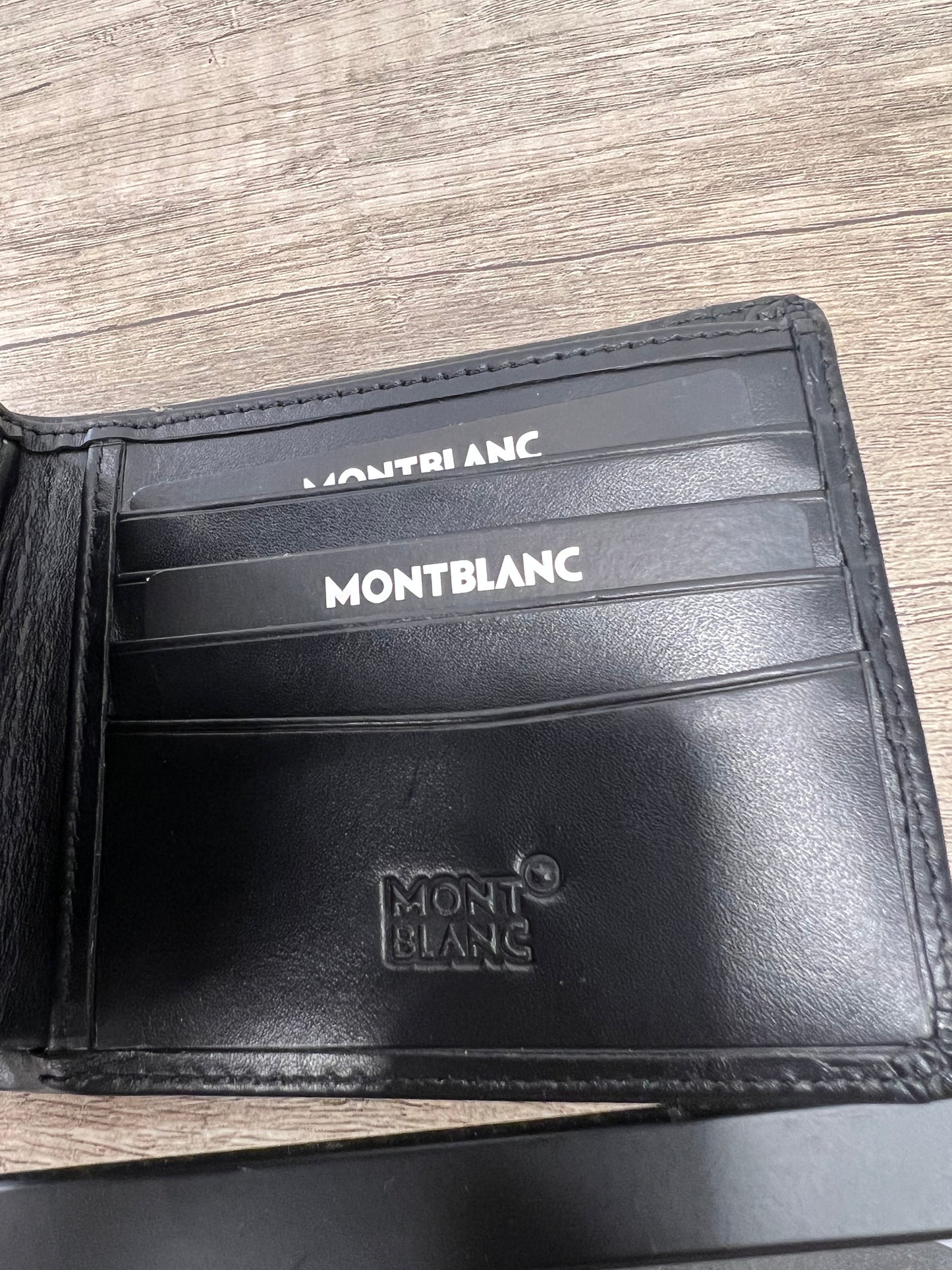 Mont Blanc Black Wallet