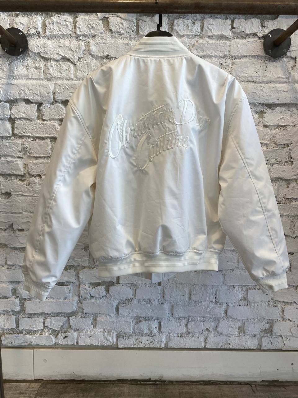 Dior White Bomber