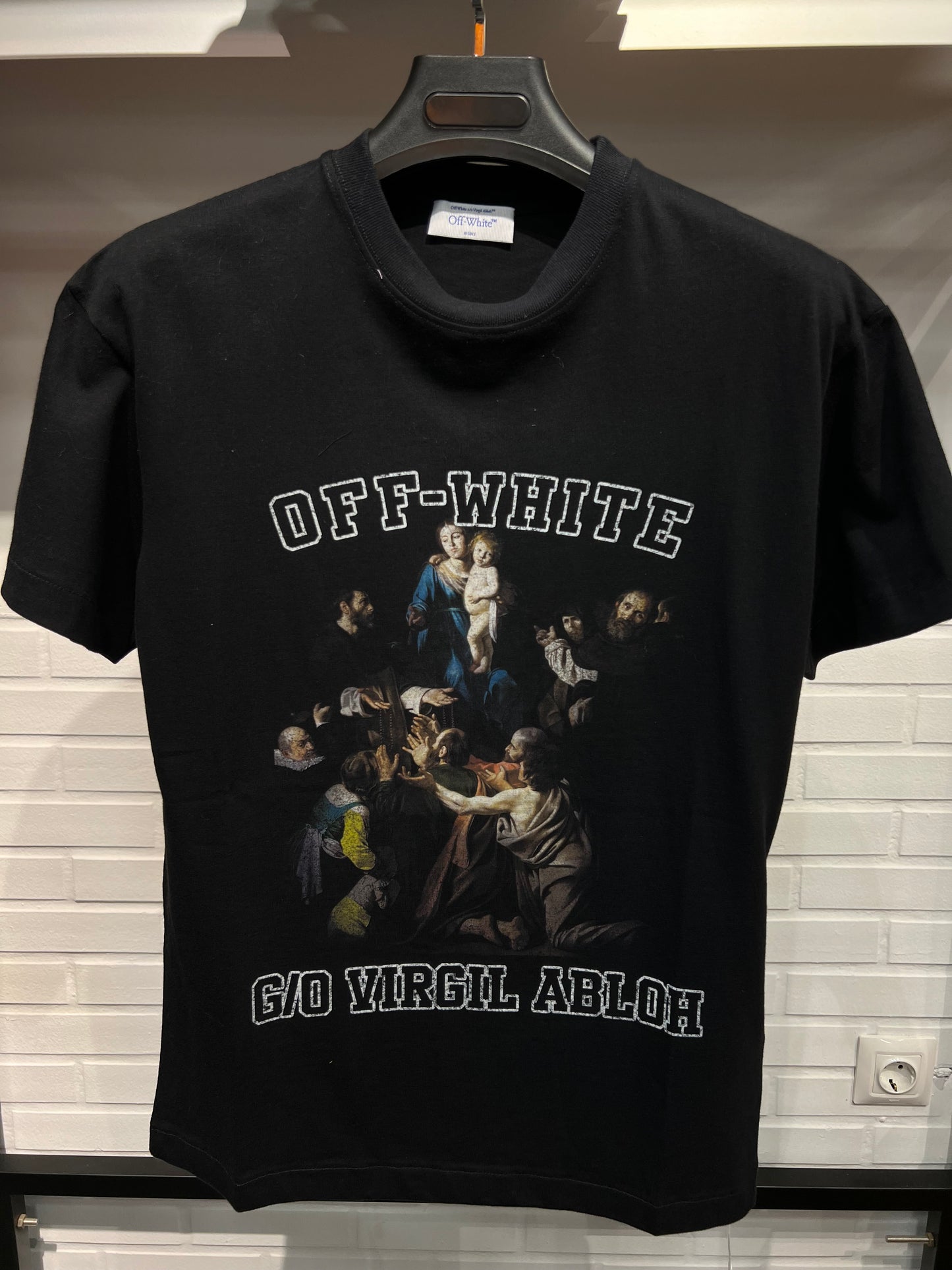 Off White Virgil Abloh Black T-shirt