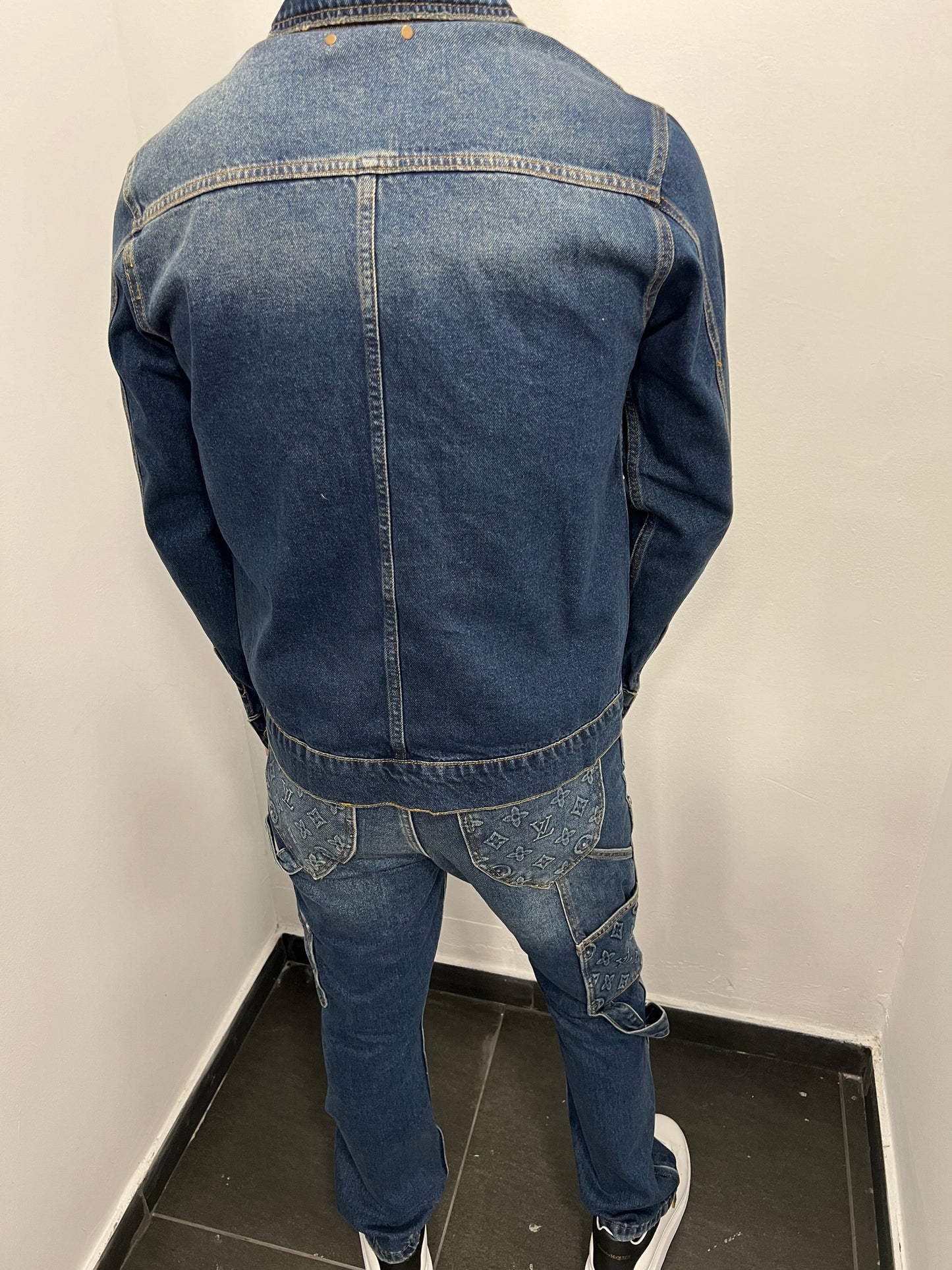 Lv Denim Carpenter Jacket