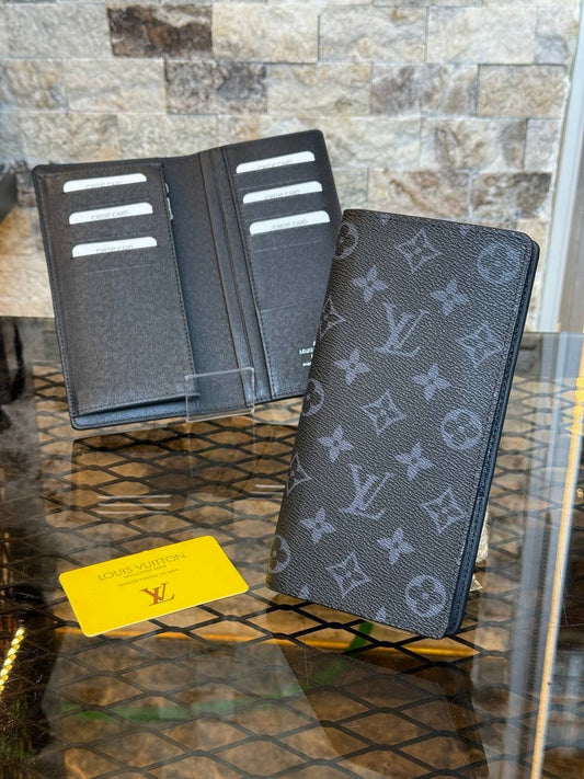 Lv Brazza Wallet Monogram Eclipse