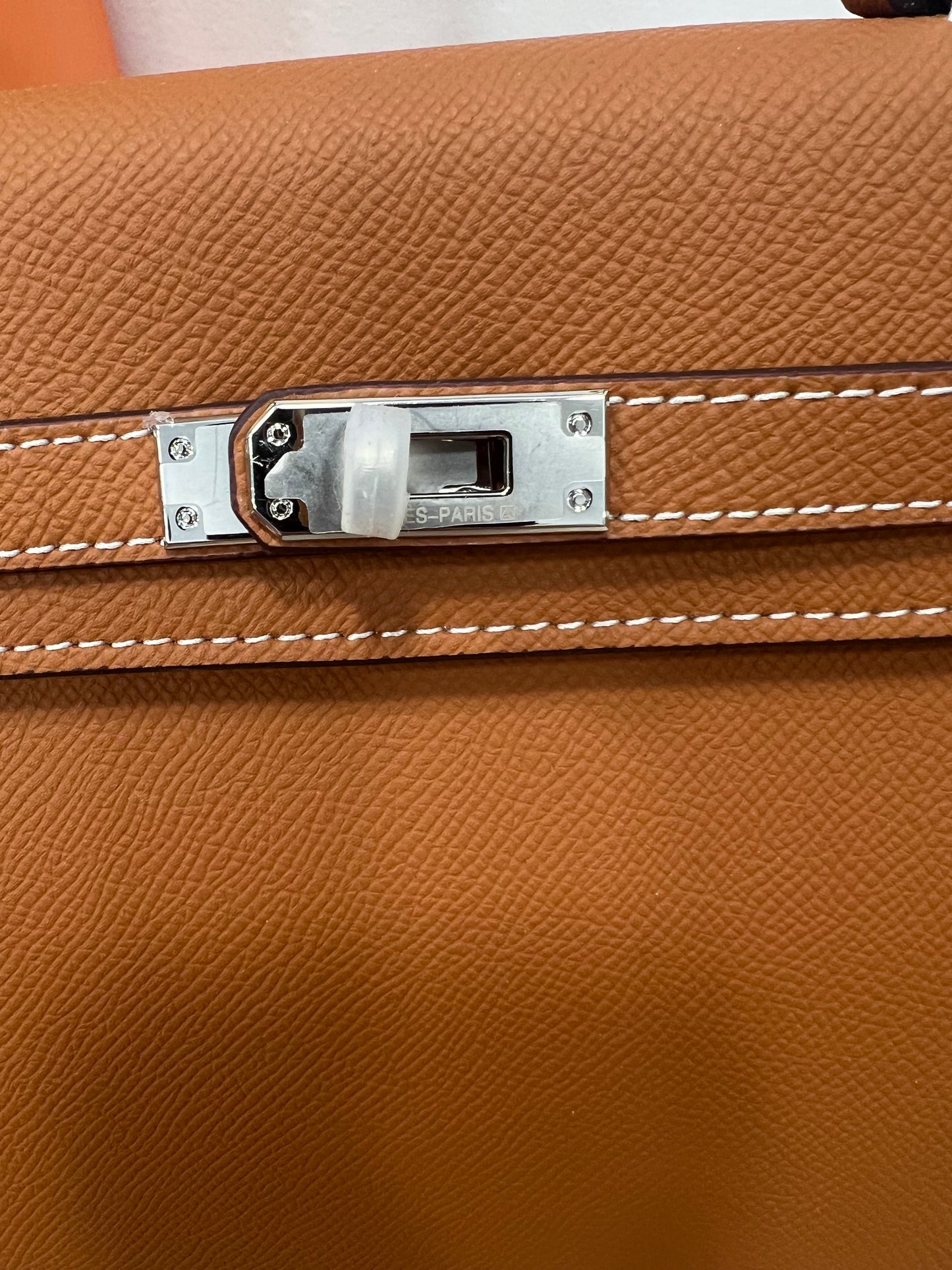 Hermes Kelly 25 Taba Epsom Leather