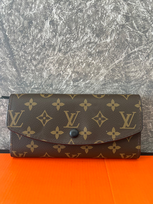 Lv Wallet Emilie Monogram Black