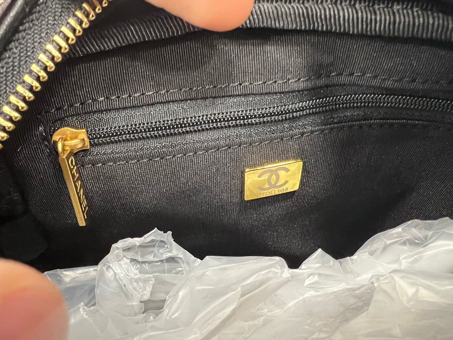 Chanel Camera Bag Black/Gold