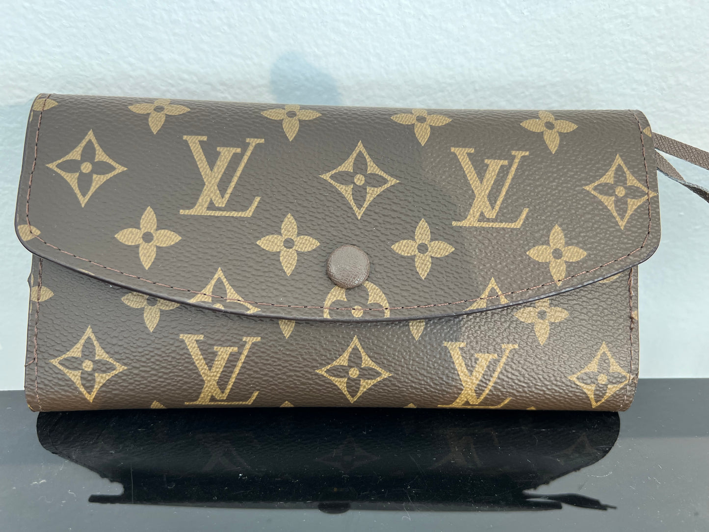 Lv Wallet Emilie Monogram Brown