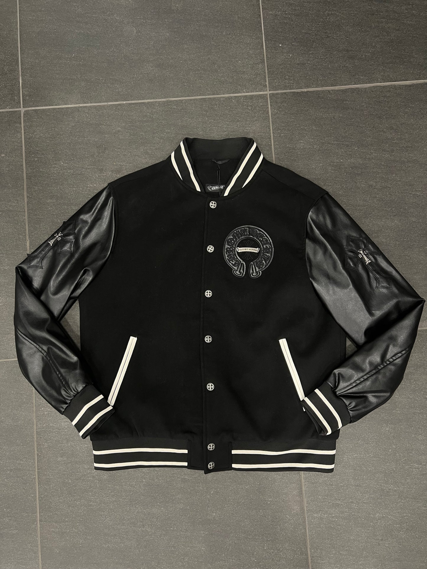 Chrome Hearts Black Varsity