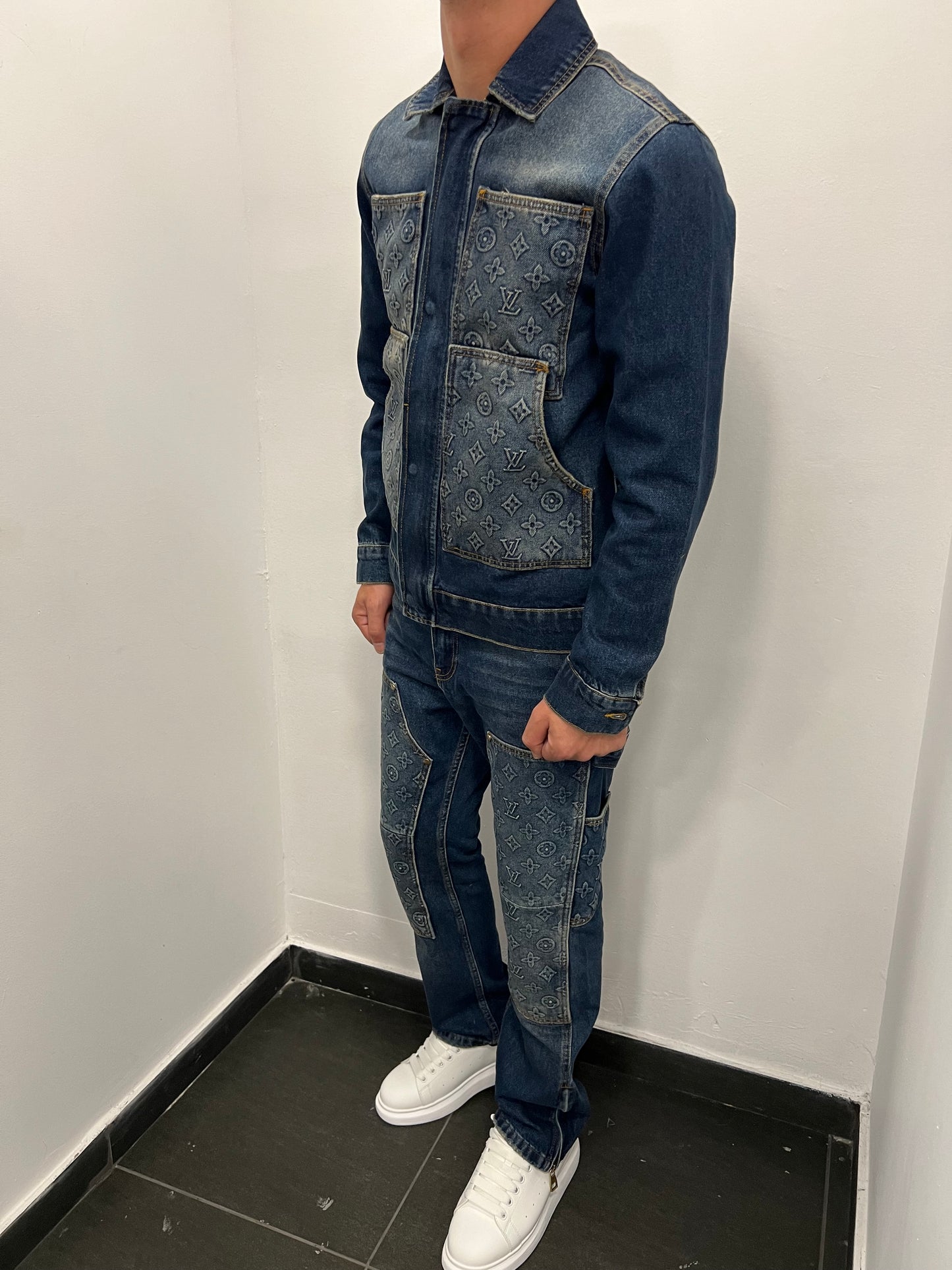 Lv Denim Carpenter Jacket