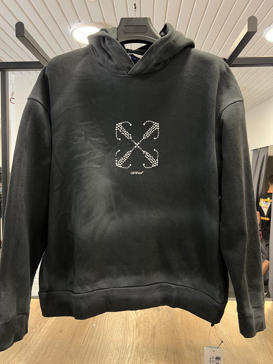 Off White Graphite Hoodie