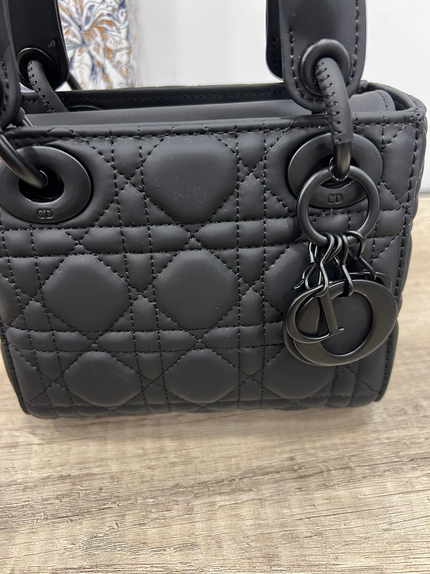 Dior Lady Mini Black Matte