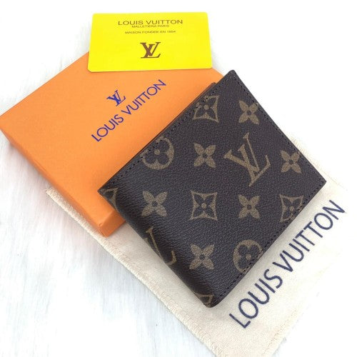 Lv Monogram Classic Wallet Brown