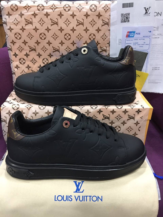 Lv Leather Sneakers