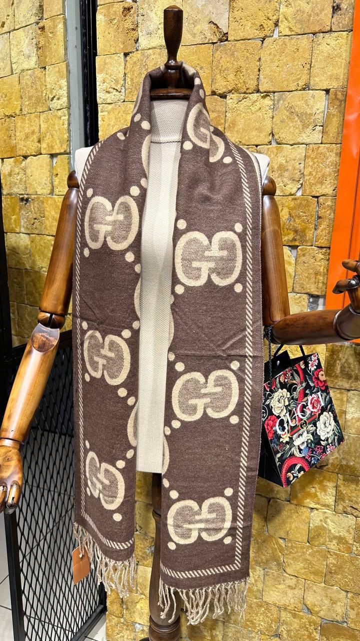 Gucci Shawl Brown