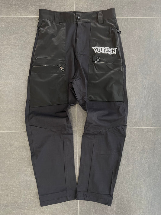 Lv Black Reflective Trousers