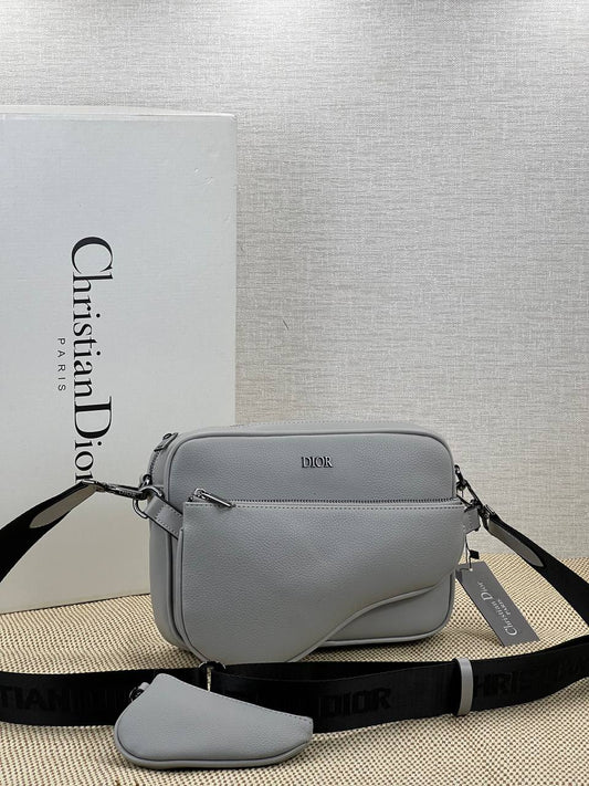 Dior Grey Messenger Bag