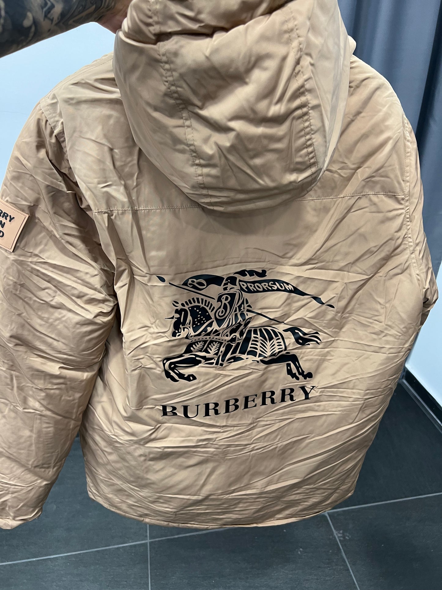 Burberry Long Beige Jacket