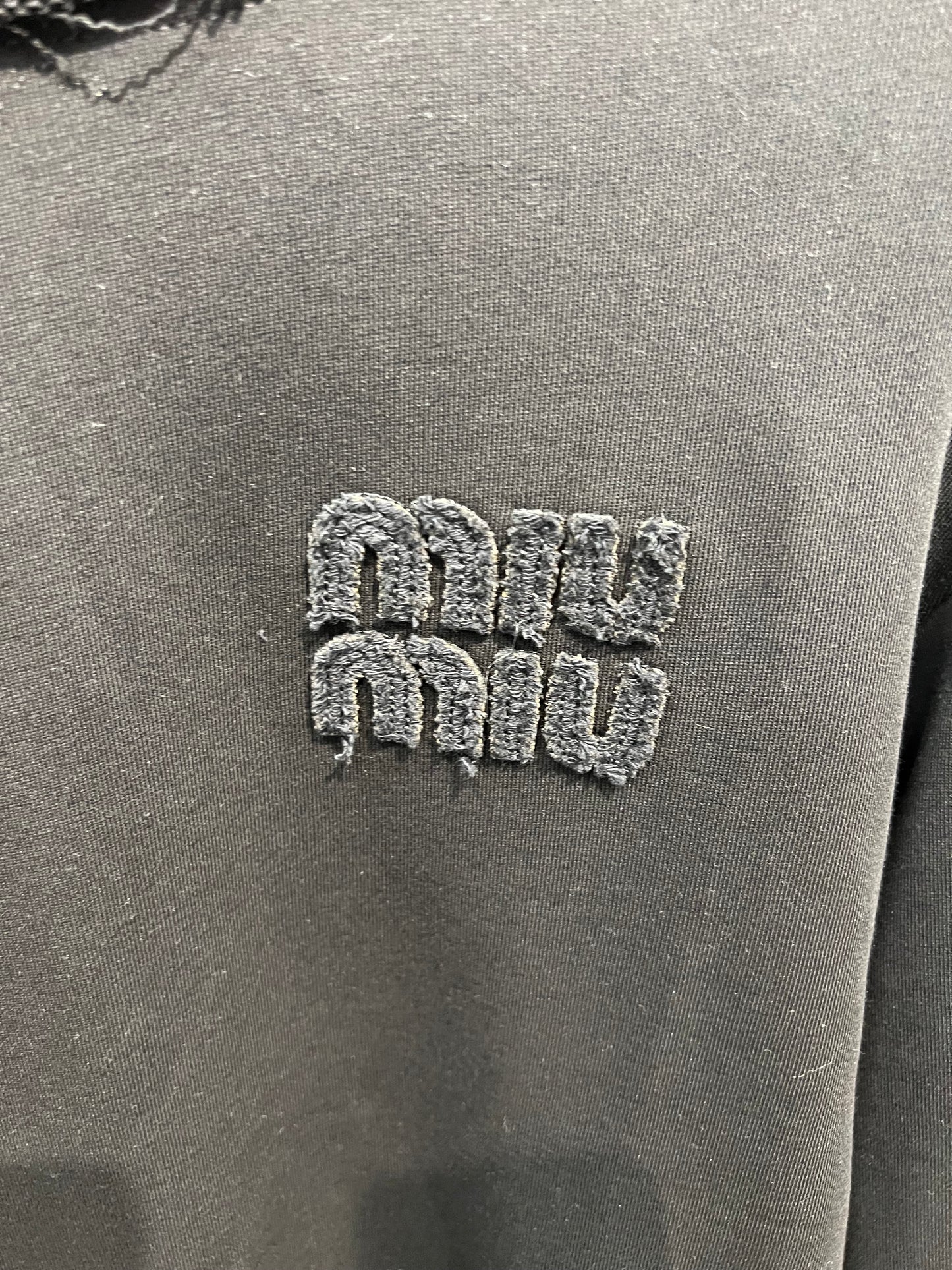 Miu miu Black Sweatshirt