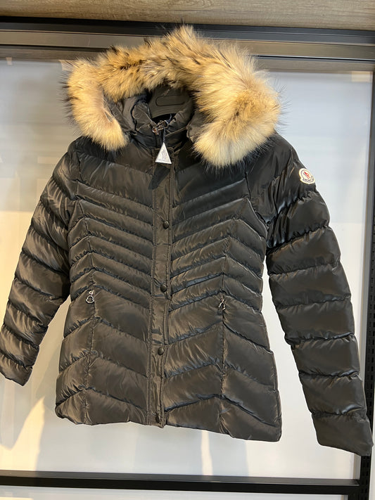 Moncler Black Velvet Puffer 