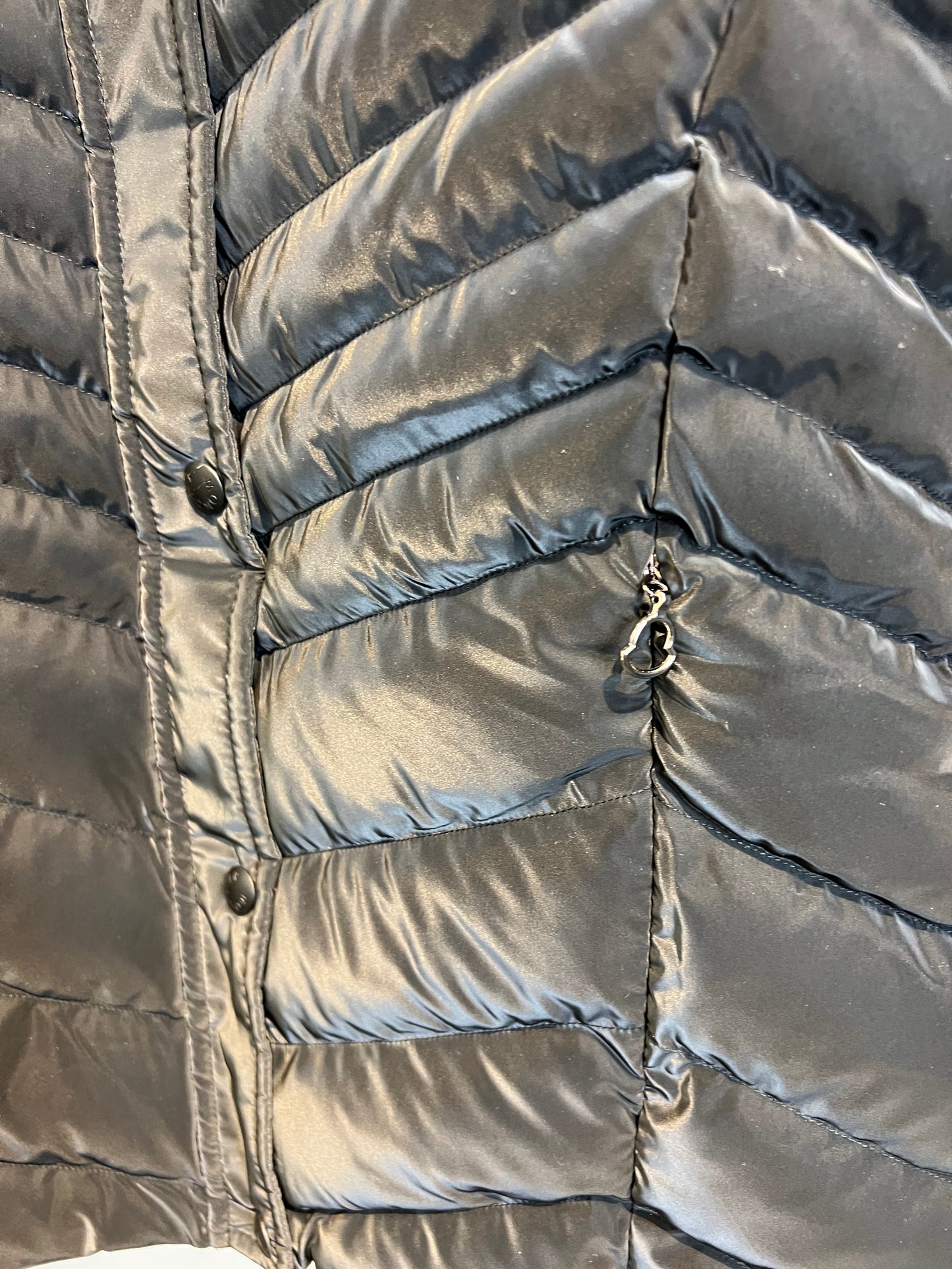 Moncler Black Velvet Puffer 