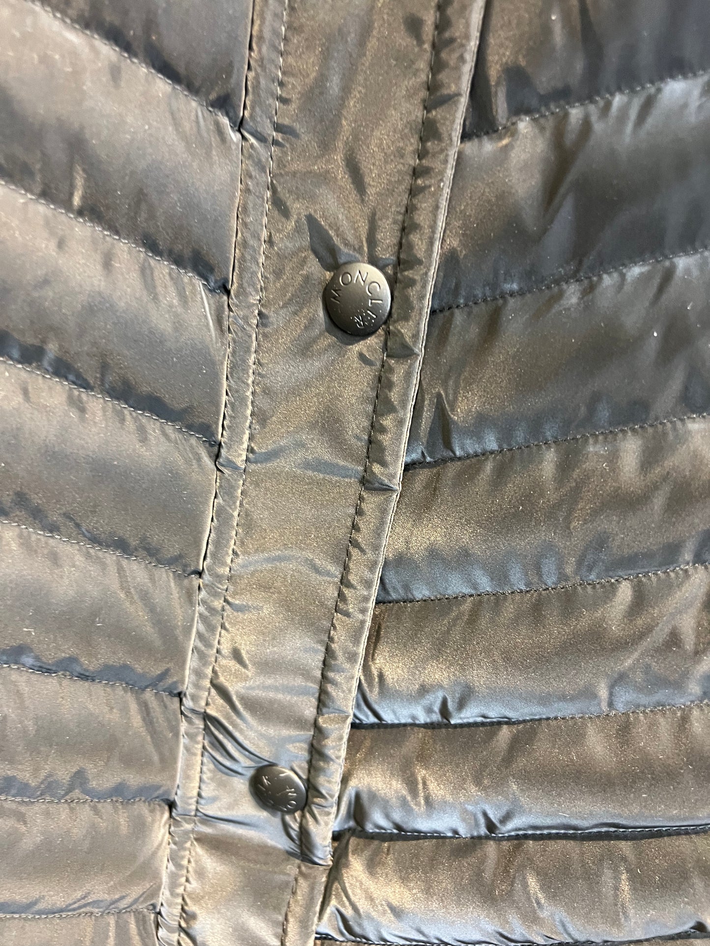 Moncler Black Velvet Puffer 