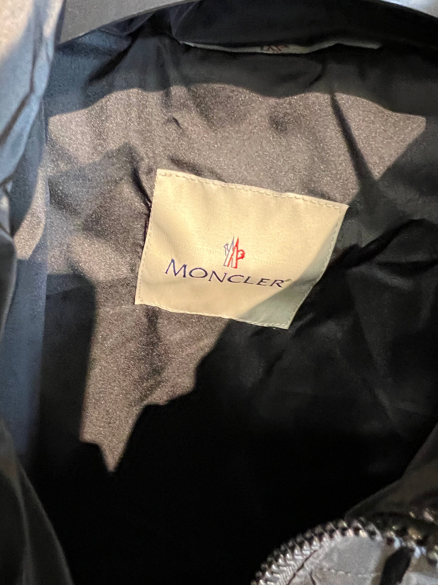 Moncler Black Velvet Puffer 