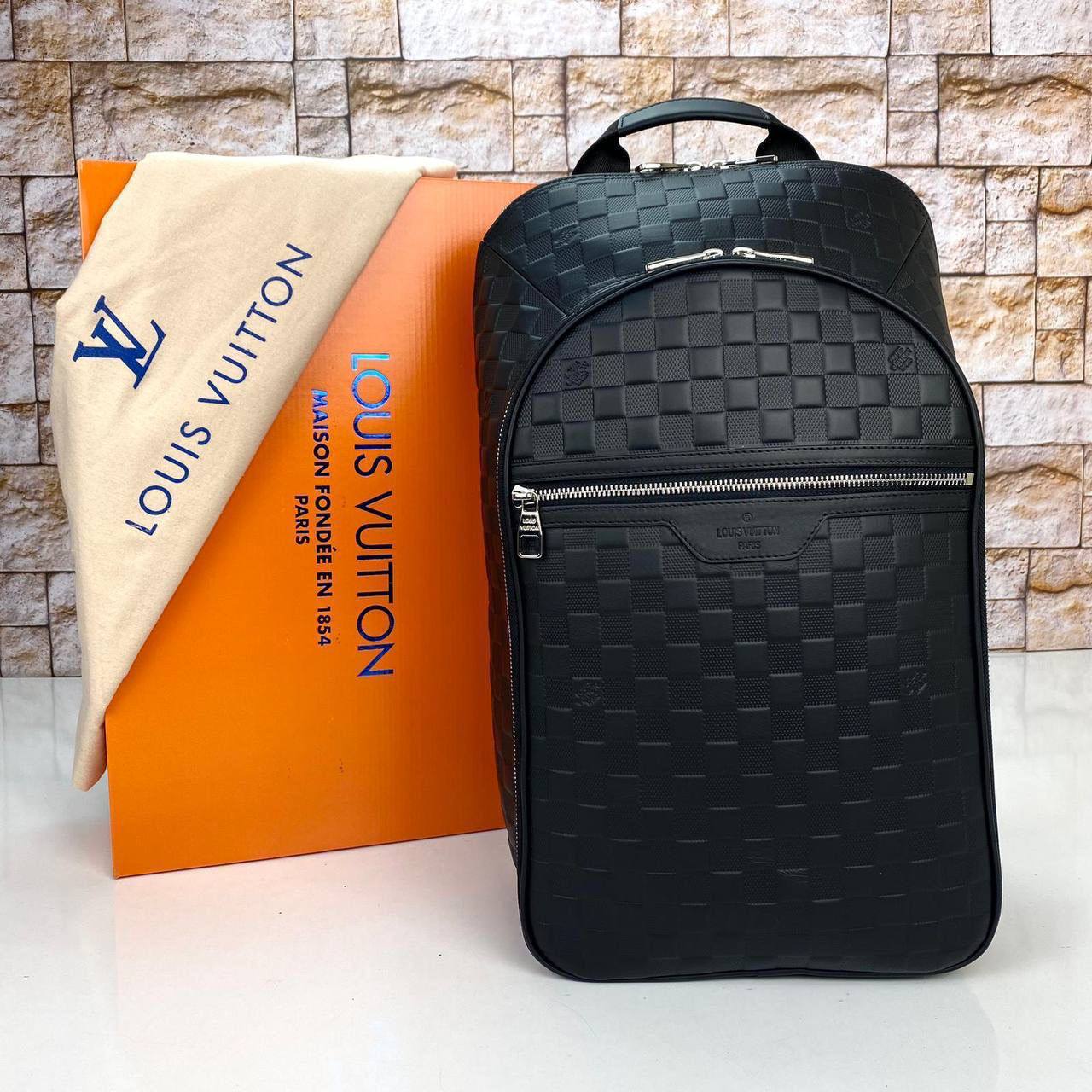 Lv Michael Black Damier Backpack Nv2