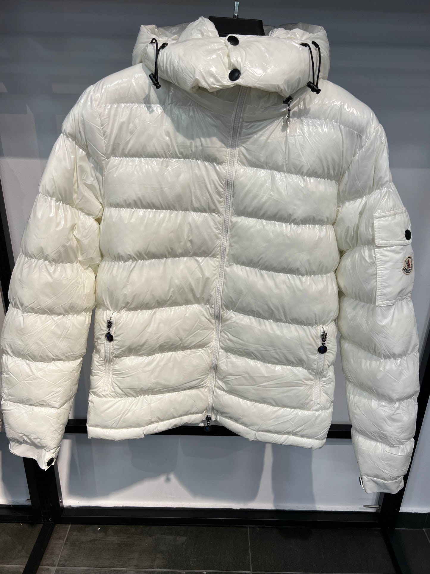 Moncler Maya White Puffer