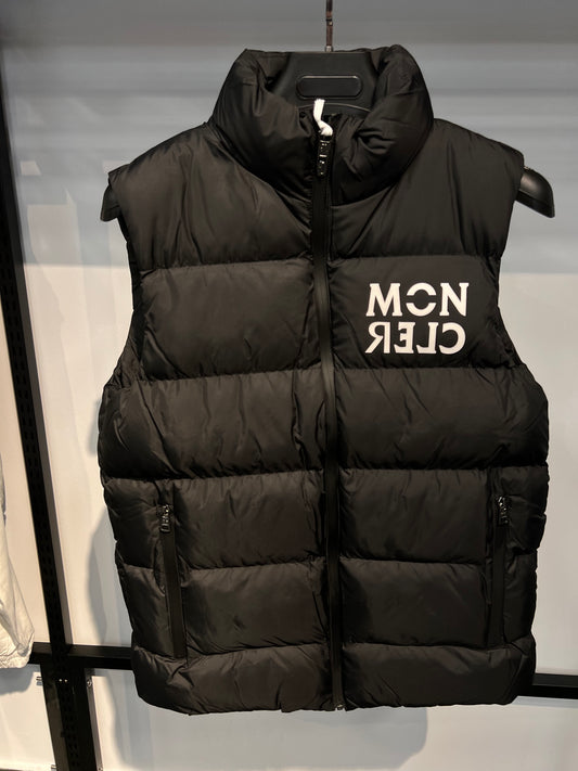 Moncler Matte Black Vest