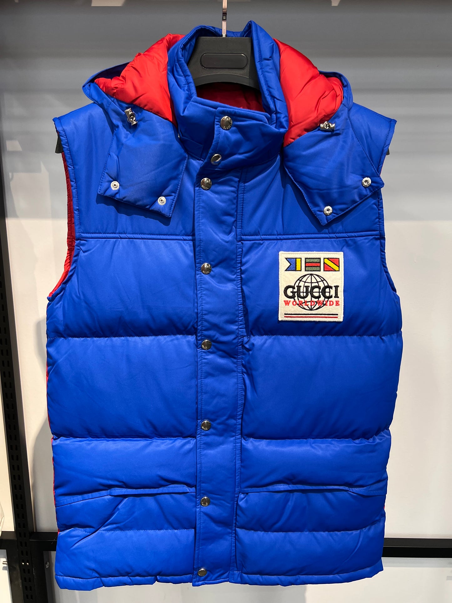 Gucci Blue/Red Vest