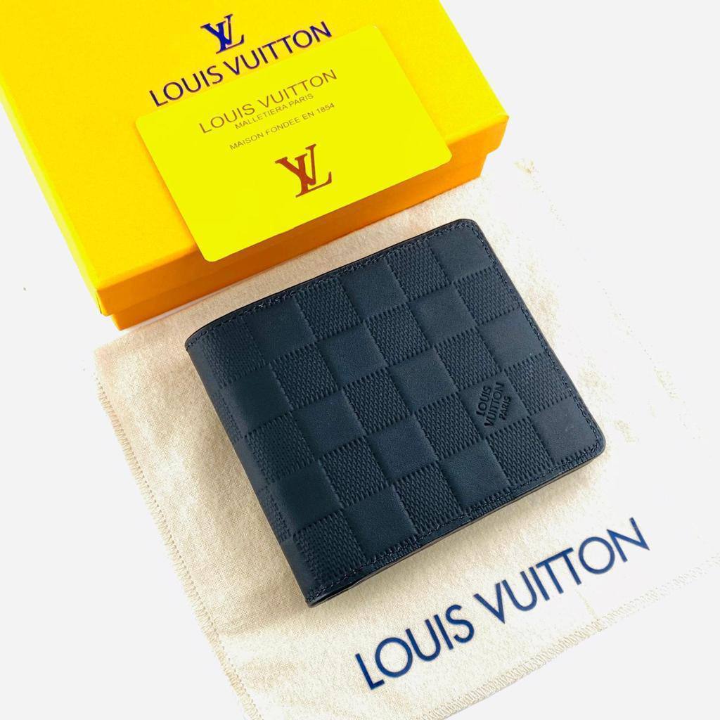 Lv Black Damier Wallet