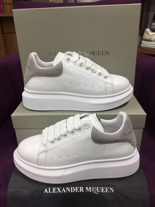 Alexander Mcqueen White/Grey Sneakers